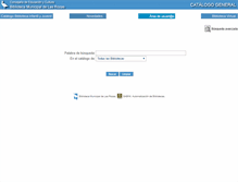 Tablet Screenshot of biblioteca.lasrozasdemadrid.es